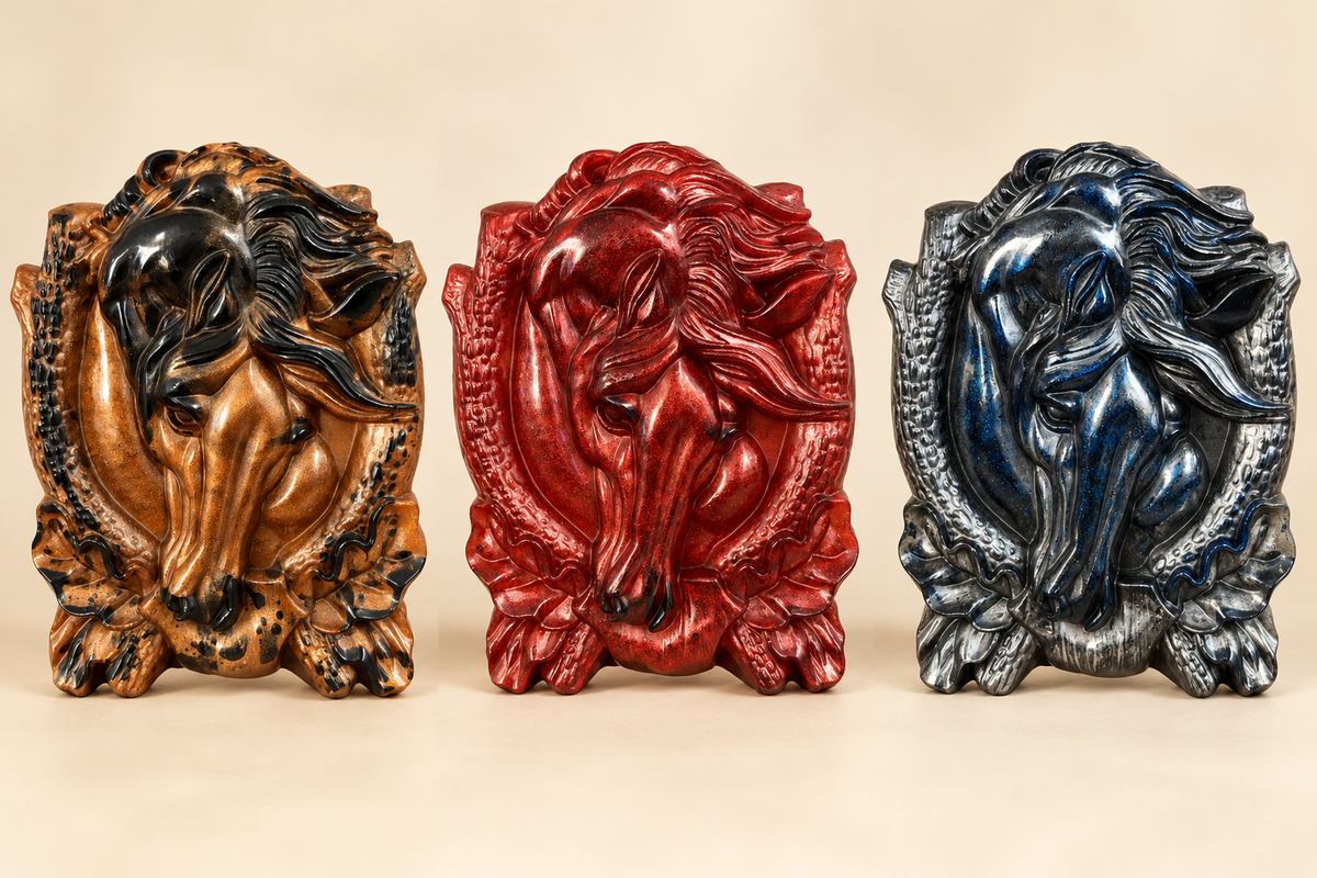 Majesté des plaines – sculpture décorative