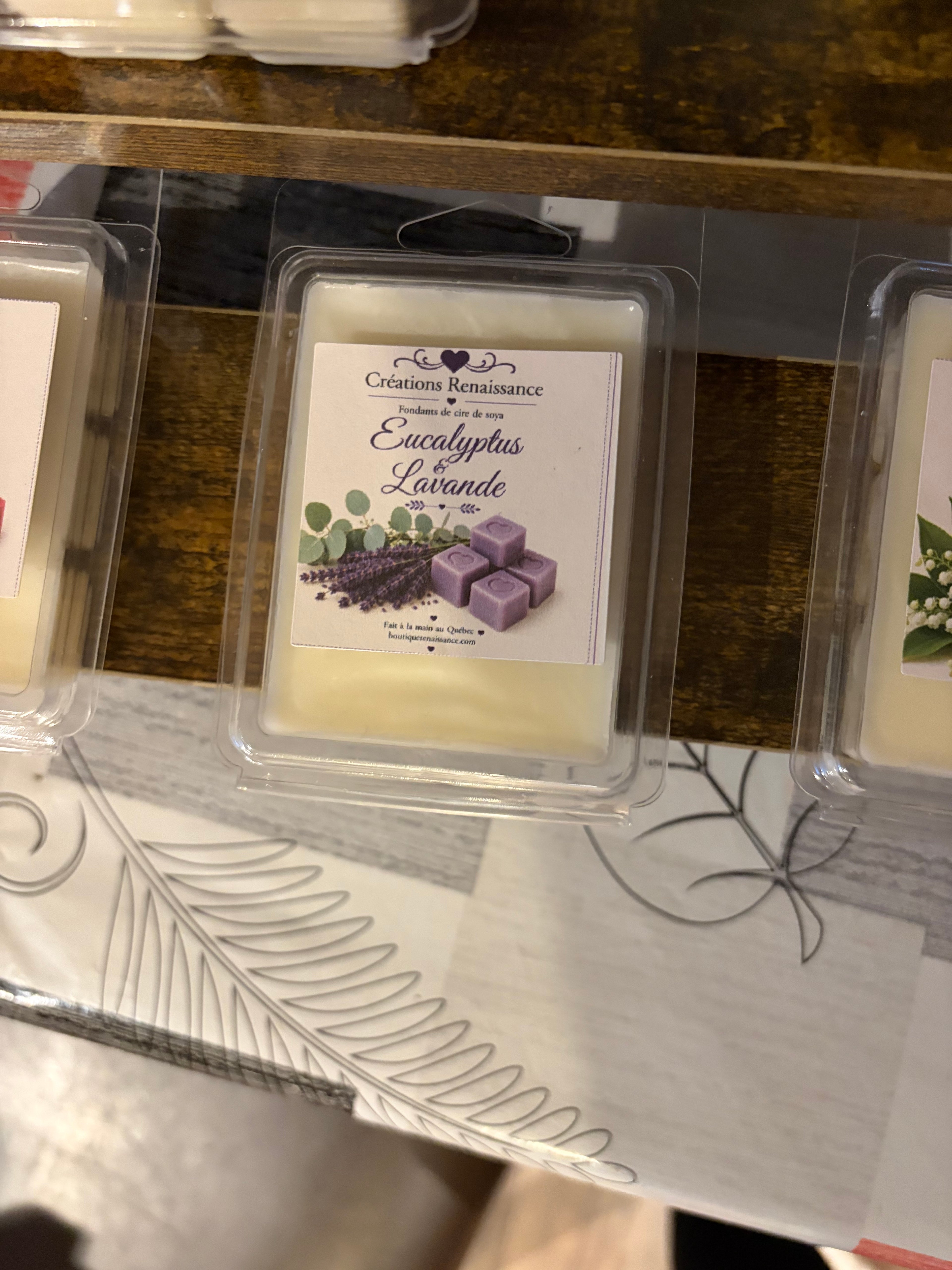 Fondants de cire de soya