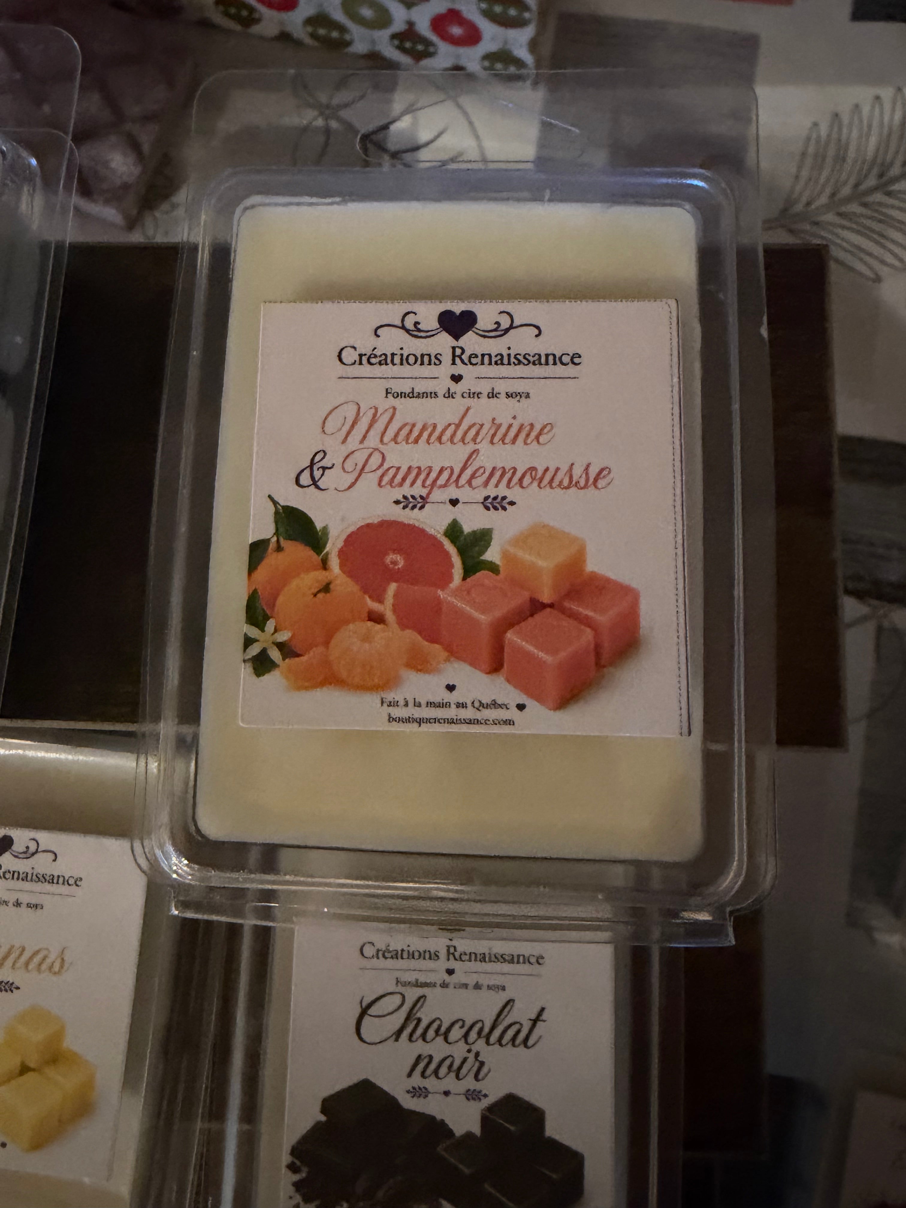 Fondants de cire de soya