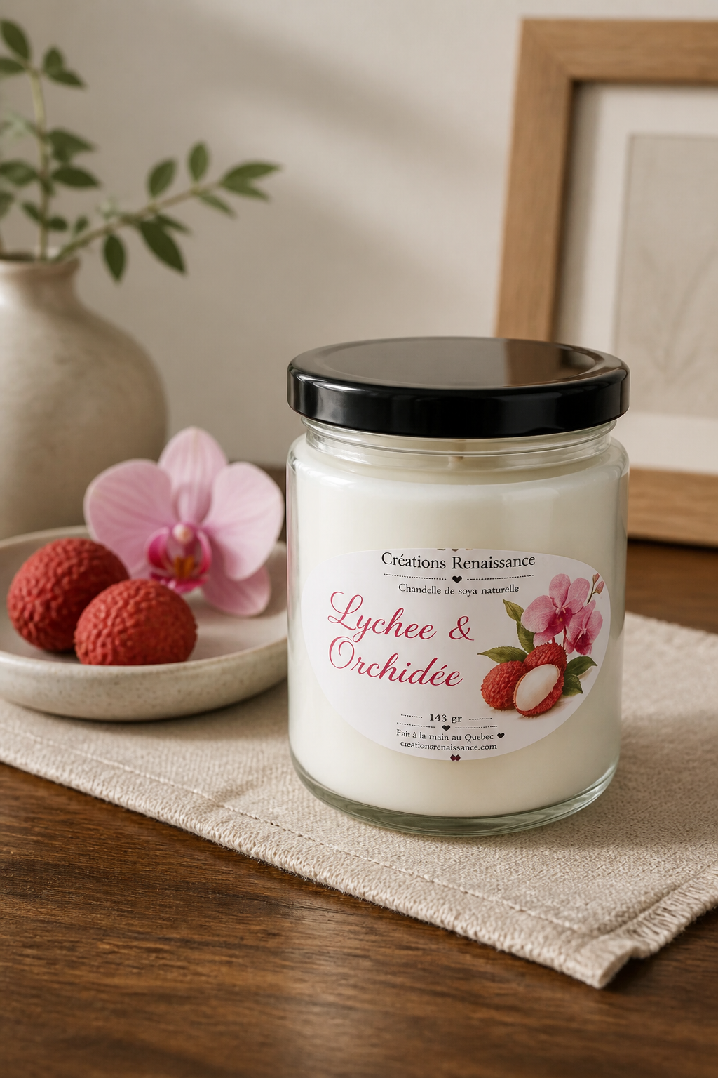 Bougie en pot