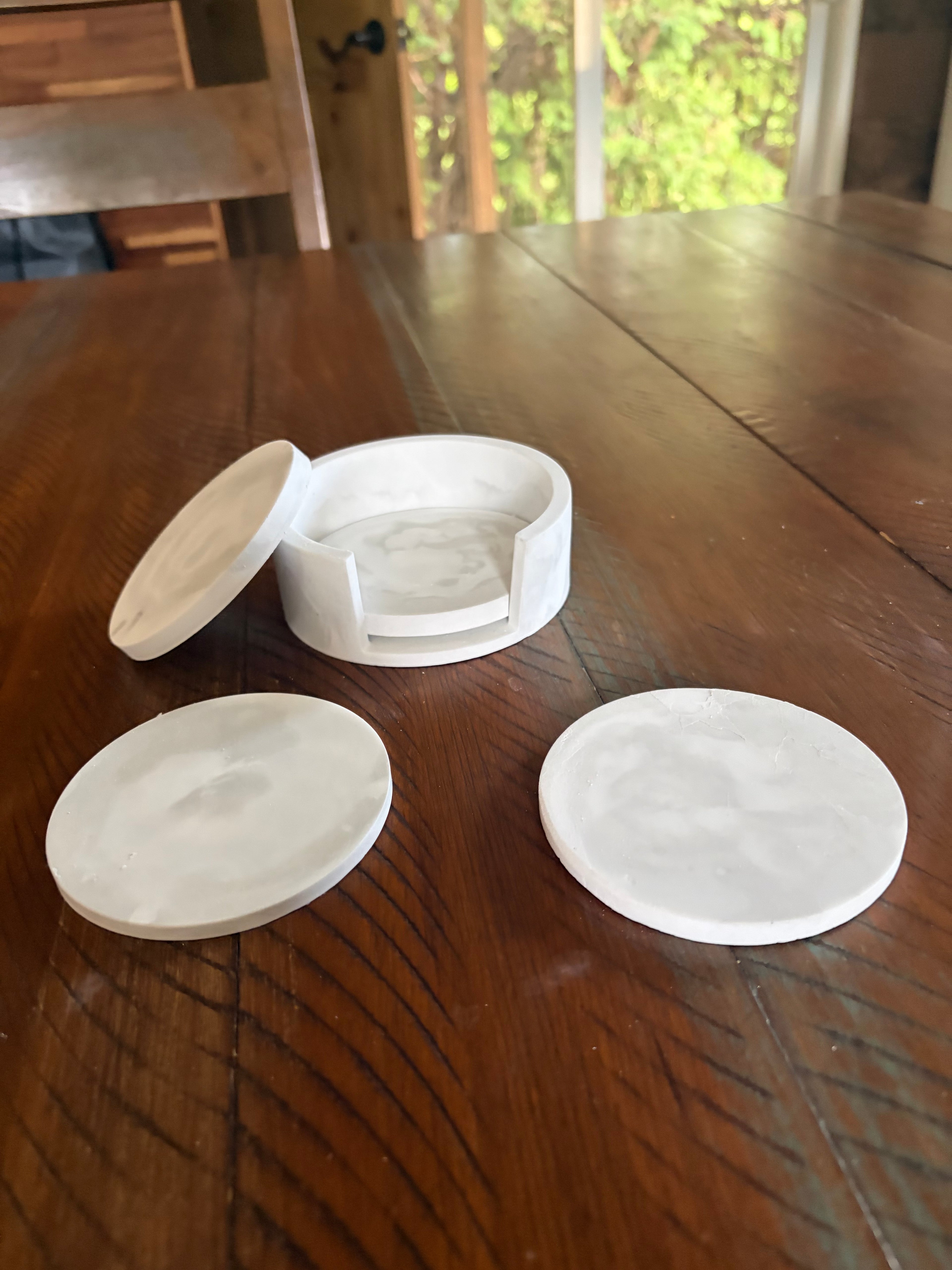 Sous-plat artisanal en éco résine
