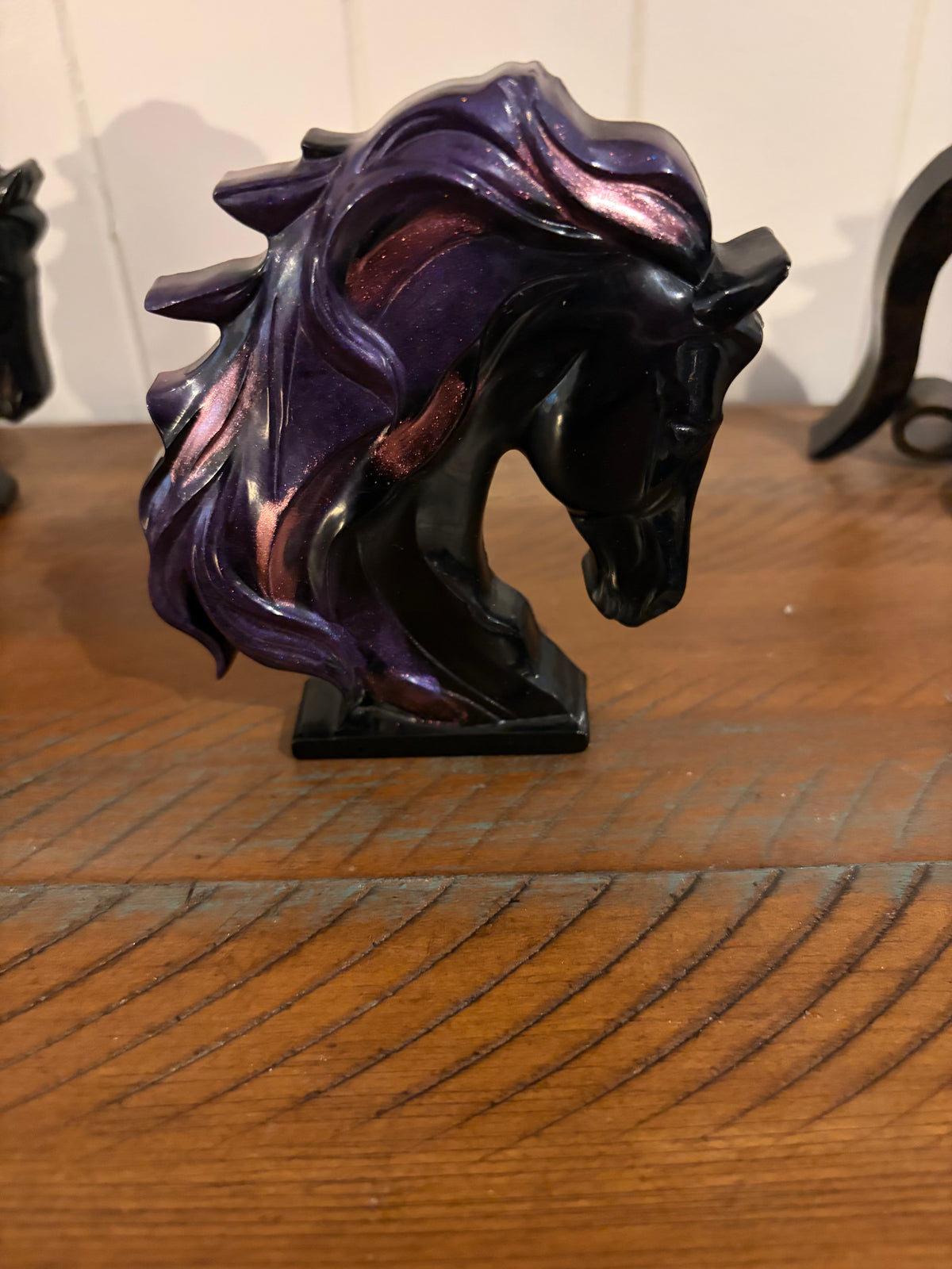 Étalon de nuit - Sculpture décorative en résine époxy