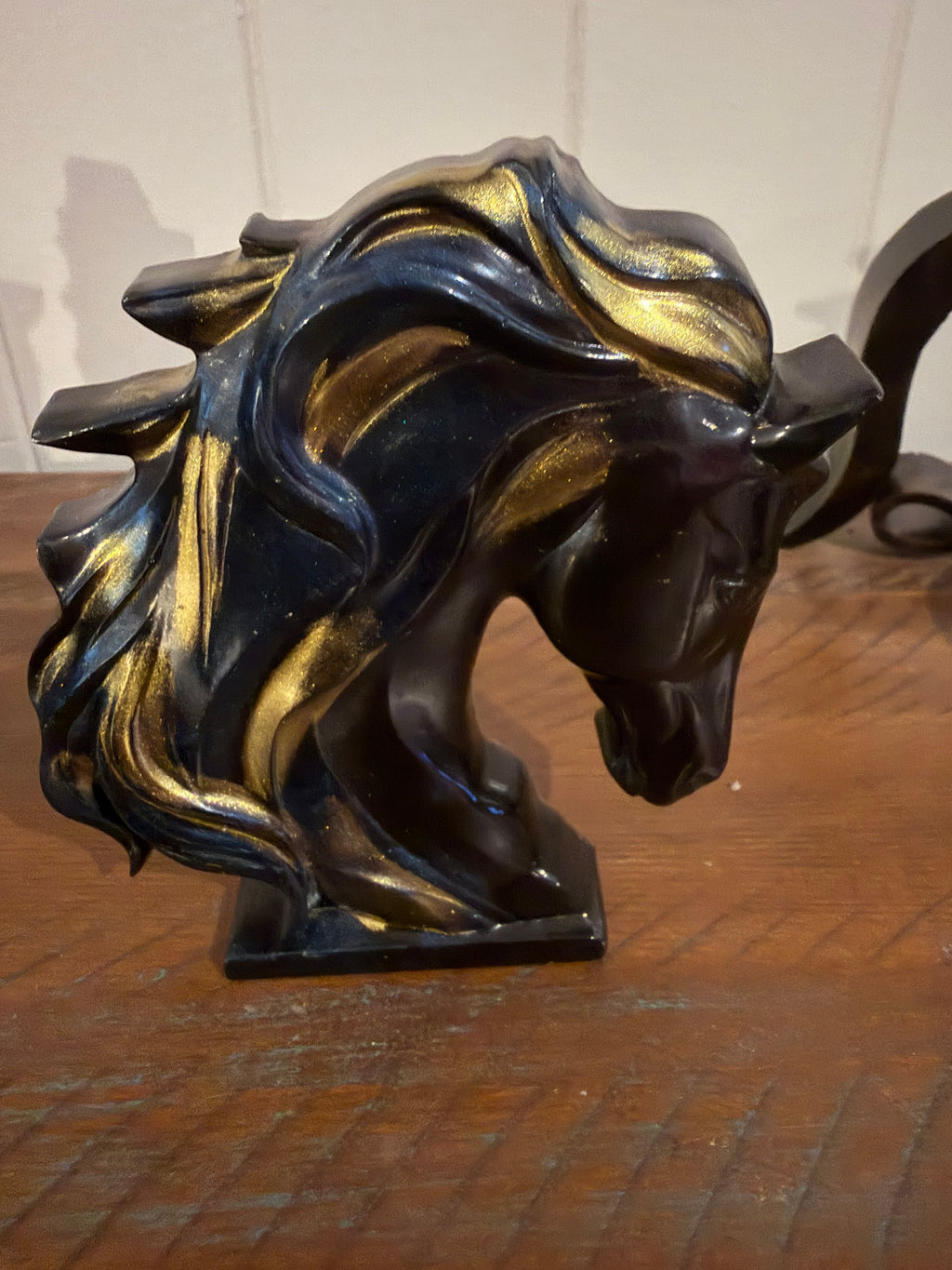 Étalon de nuit - Sculpture décorative en résine époxy