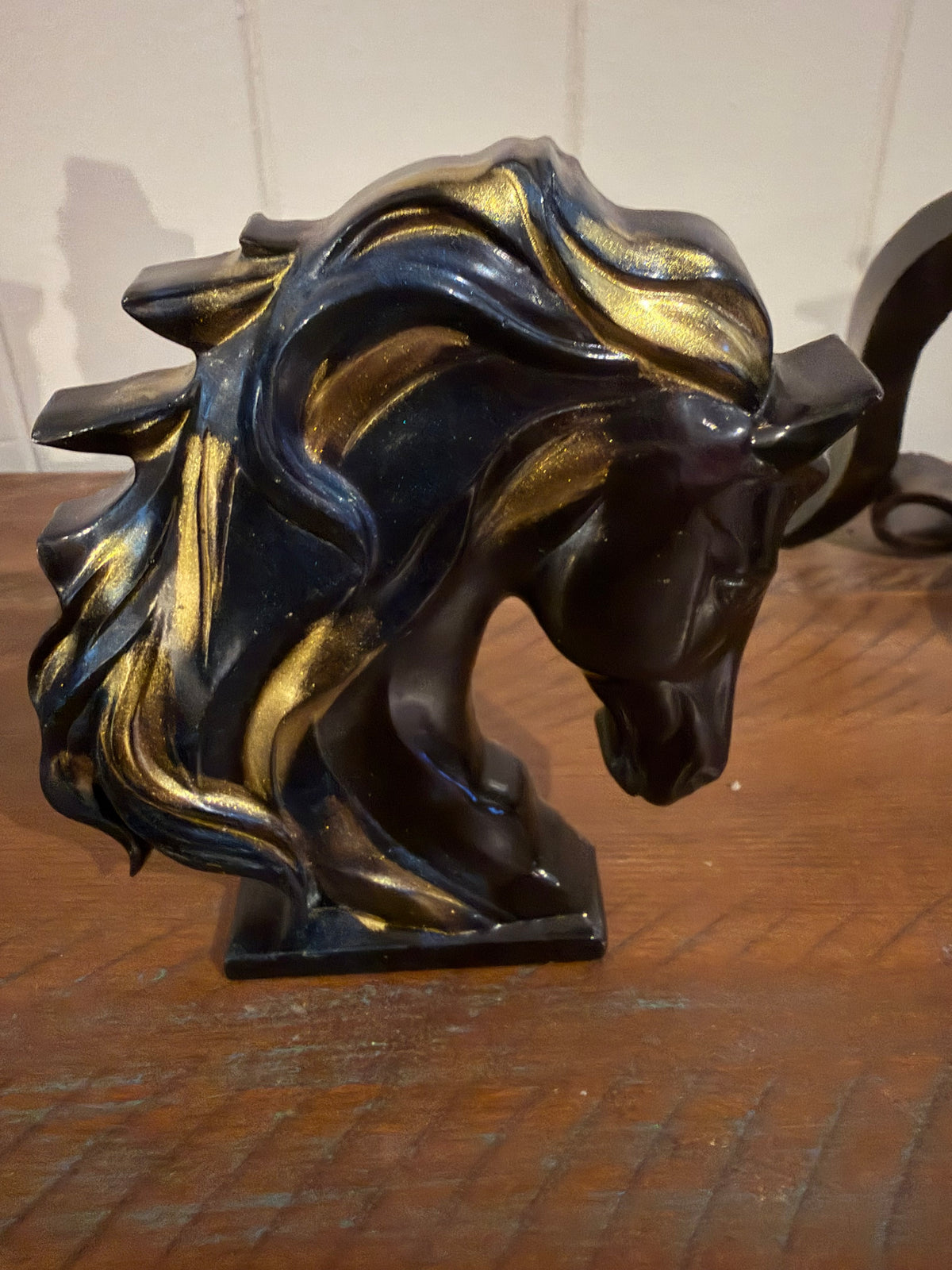Étalon de nuit - Sculpture décorative en résine époxy