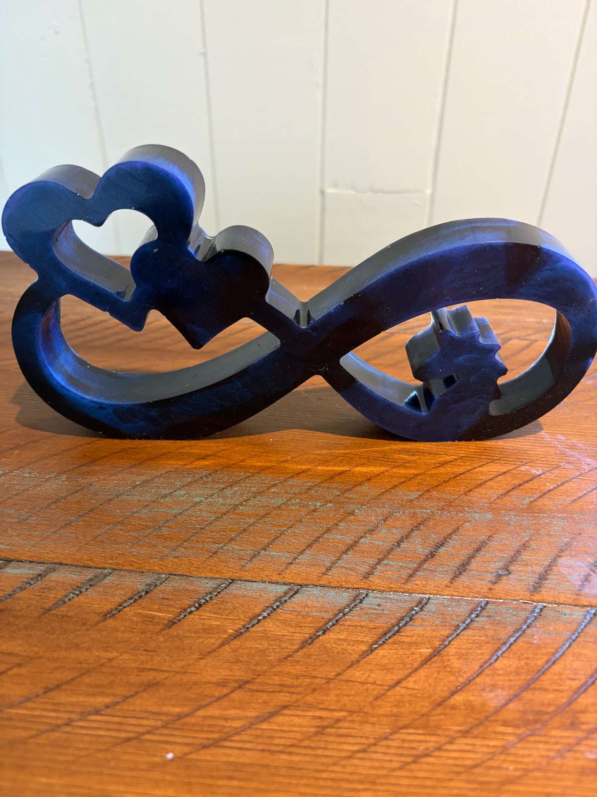 L’infini du ranch - sculpture décorative en résine époxy